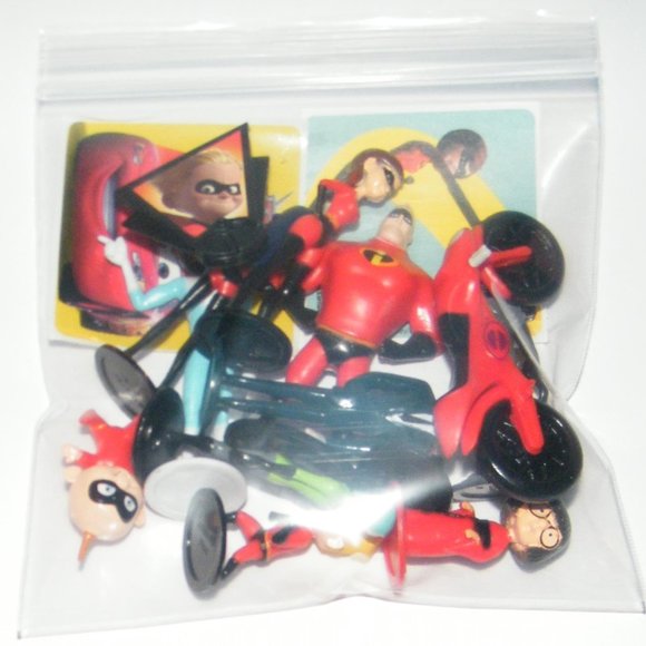 Disney Incredibles 2 Movie Figure Set of 15 with New Characters,Cycle and Bonus - Picture 6 of 6